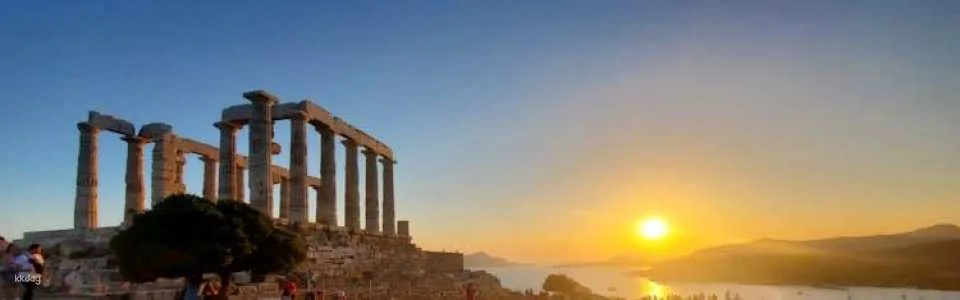 Cape Sounion Temple of Poseidon sunset tour with audio guide