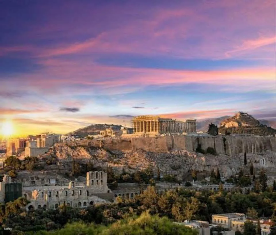 Acropolis and Athens sightseeing half-day Spanish guided tour