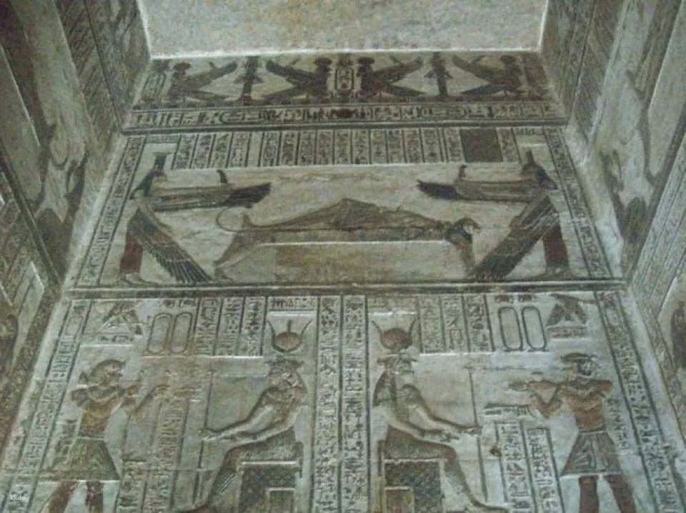 Guided tour to Dendera temple and felucca cruise with lunch from Luxor