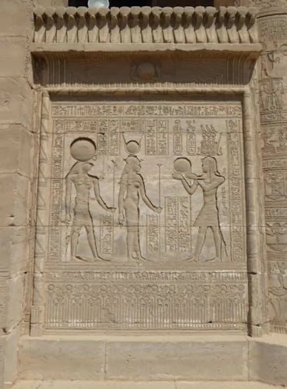 Guided tour to Dendera temple and felucca cruise with lunch from Luxor