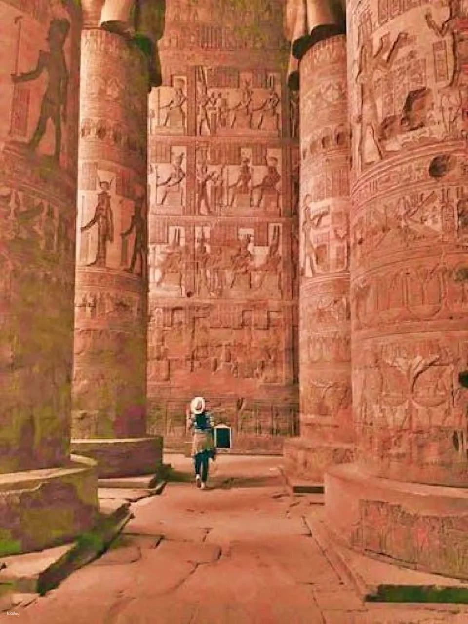 Guided tour to Dendera temple and felucca cruise with lunch from Luxor