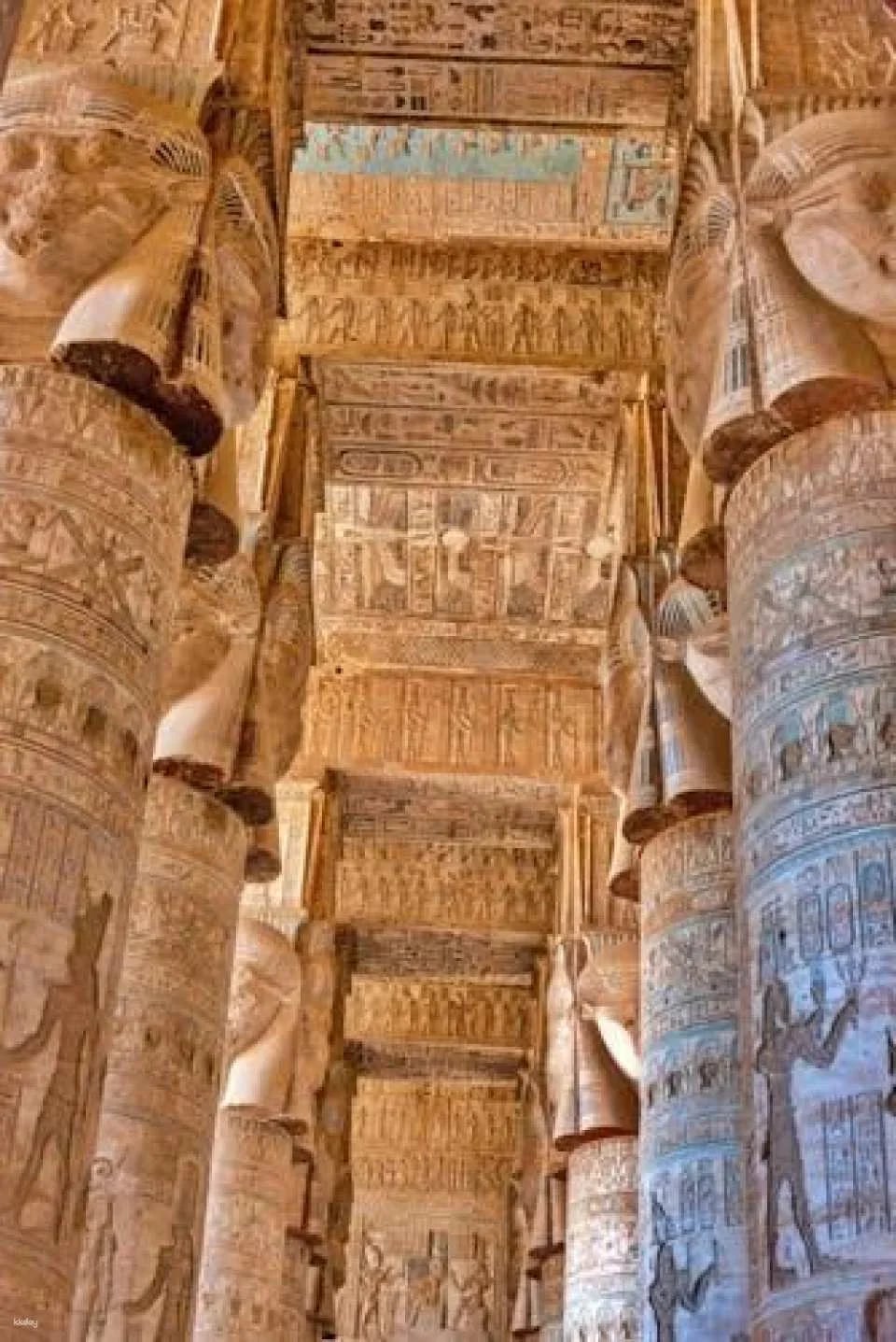 Guided tour to Dendera temple and felucca cruise with lunch from Luxor