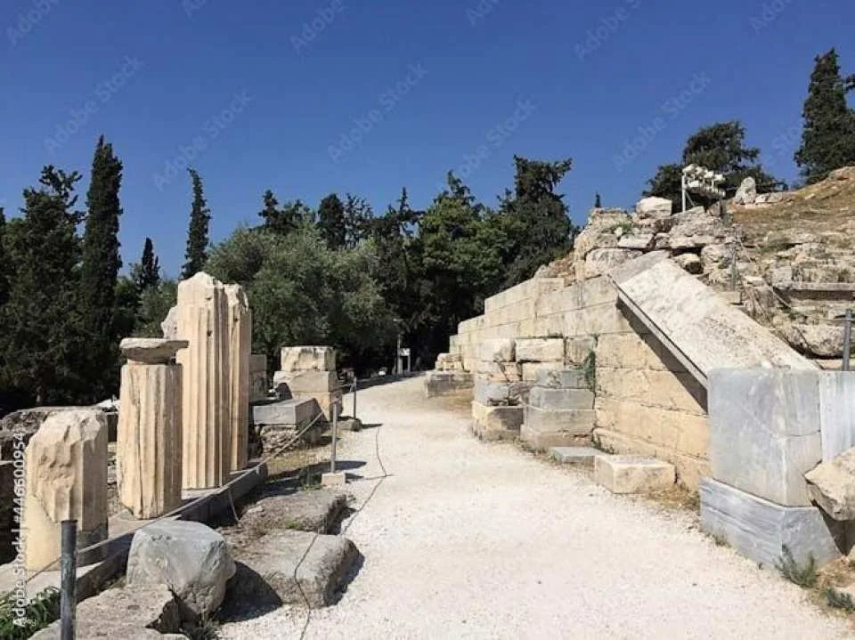 South Slope of Acropolis of Athens Self-Guided Audiovisual Tour with 3D Models