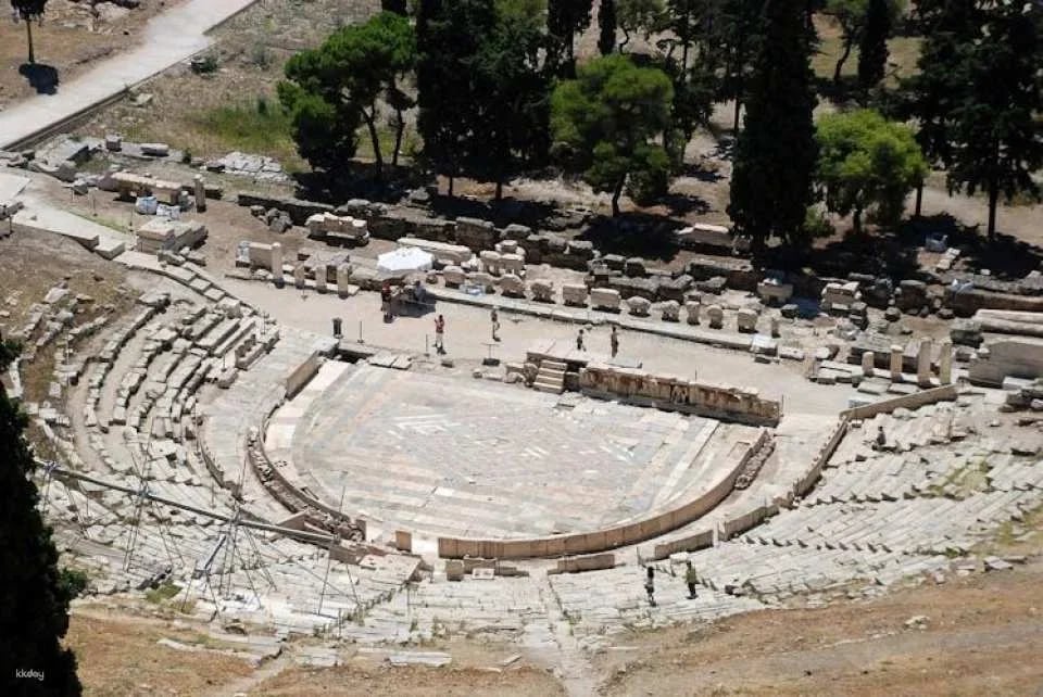 South Slope of Acropolis of Athens Self-Guided Audiovisual Tour with 3D Models