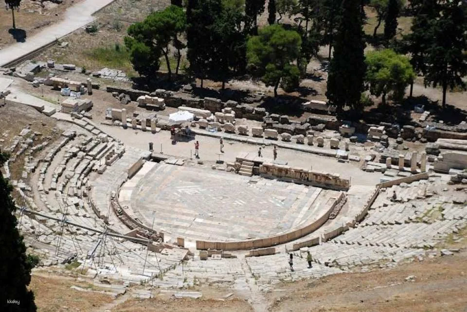 South Slope of Acropolis of Athens Self-Guided Audiovisual Tour with 3D Models