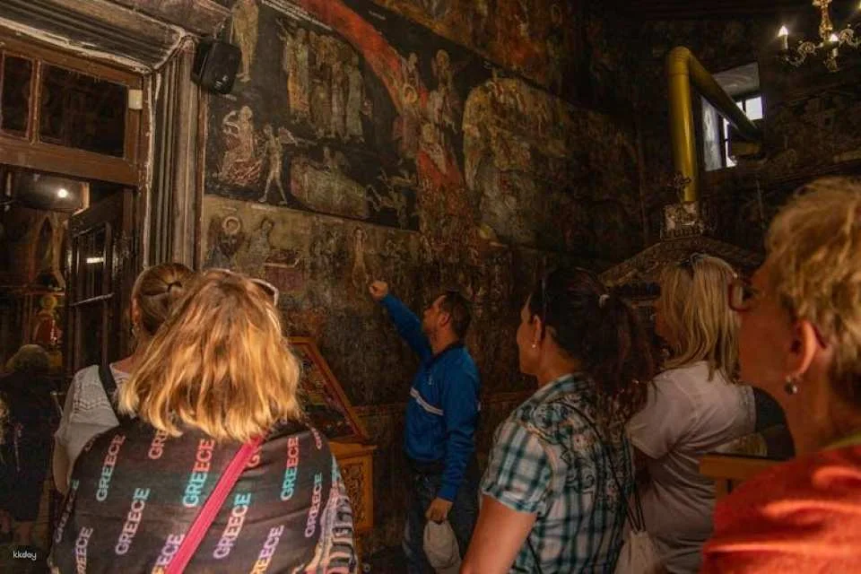 Meteora monasteries and Hermit Caves full-day tour from Athens