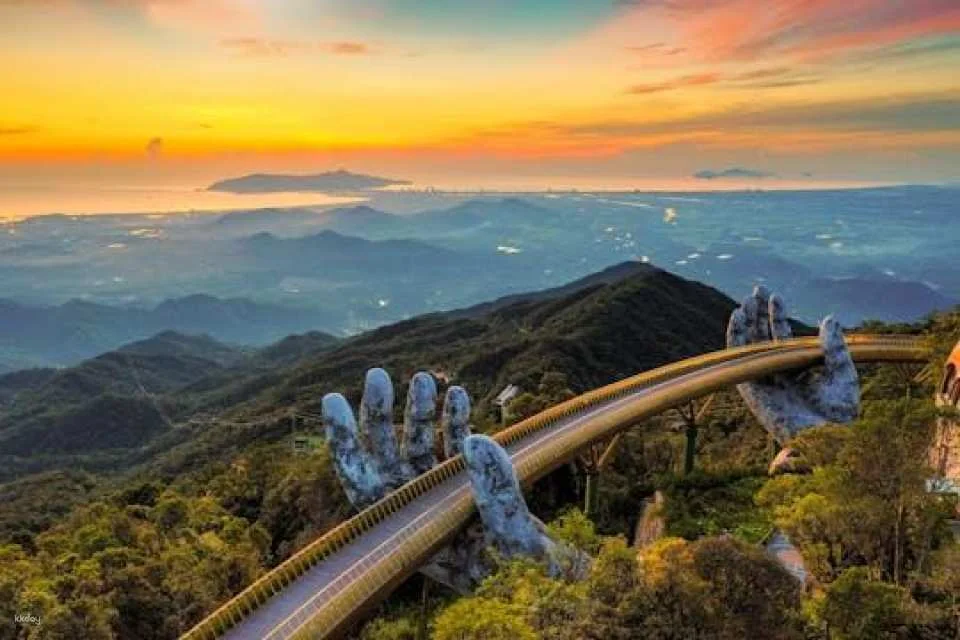 Ba Na Hills Sun World and Golden Bridge day tour from Da Nang
