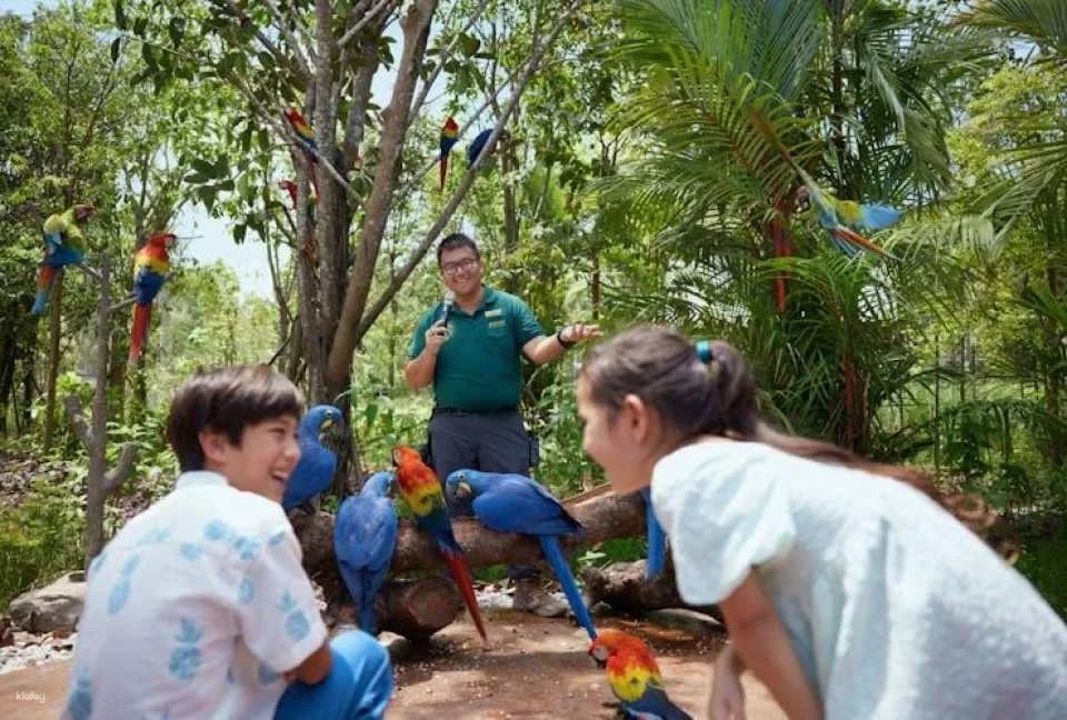 Entrance tickets to Bird Paradise