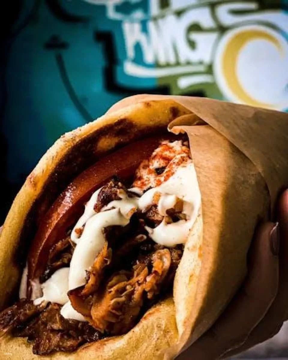 Unique vegan food walk in Athens