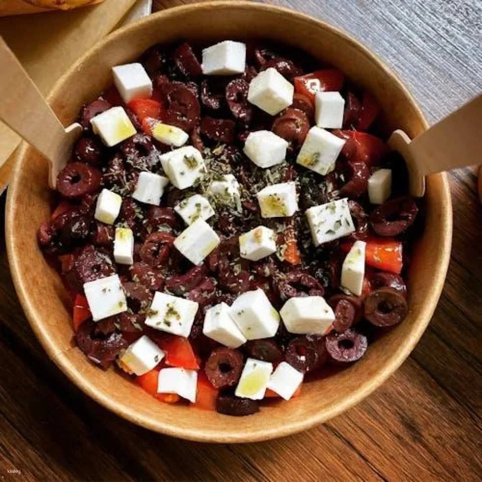 Unique vegan food walk in Athens