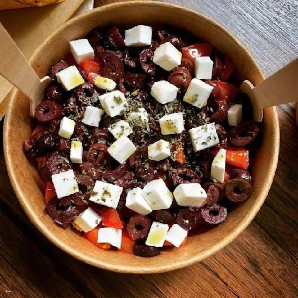 Unique vegan food walk in Athens