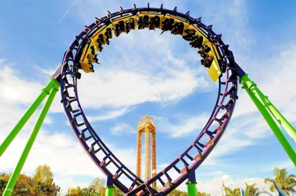 Six Flags Amusement Park tickets with private transfer
