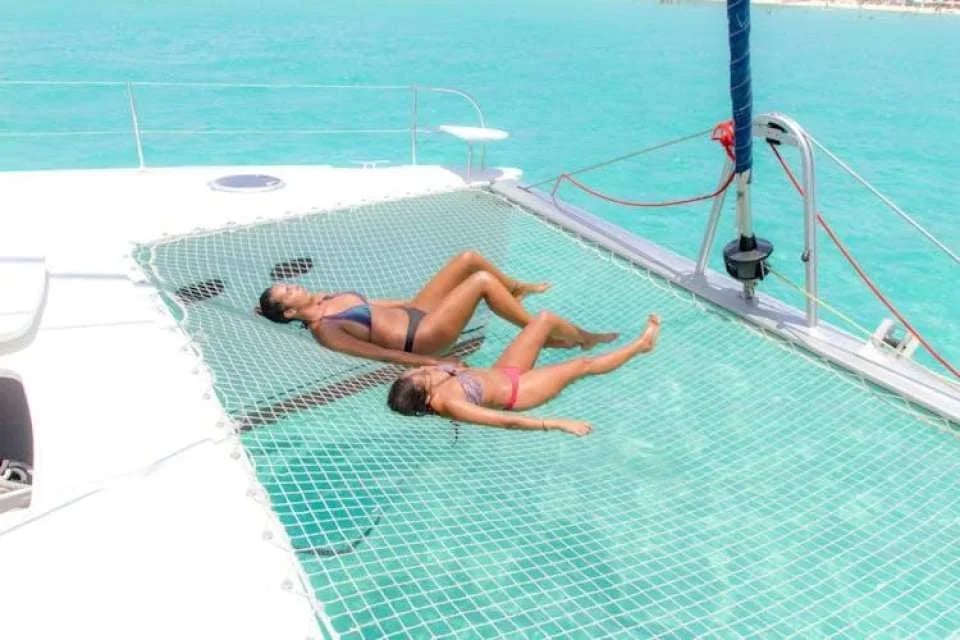 Isla Mujeres catamaran all-inclusive tour from Cancún