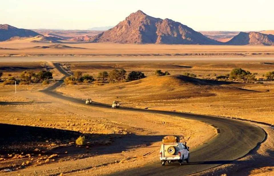 Self-guided tour across Namibia's landscapes with GPS audio guide