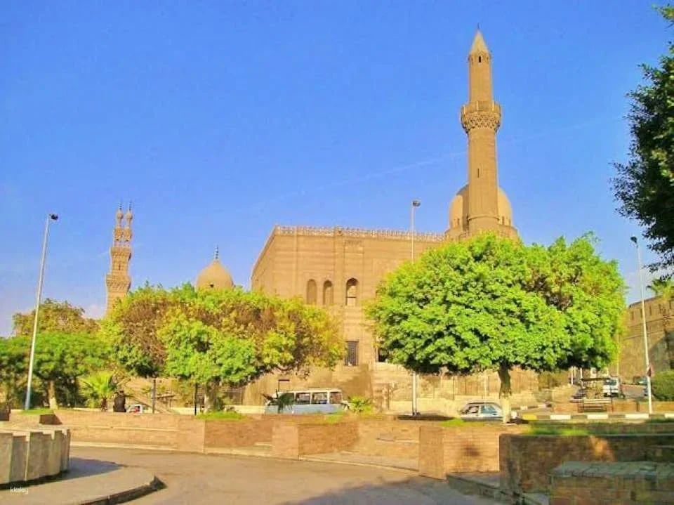 Old Cairo Mosque, churches, and New Grand Museum by plane from Sharm