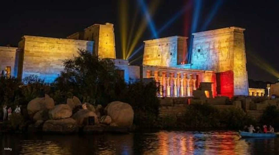 Sound and Light Show experience at Philae Temple from Aswan