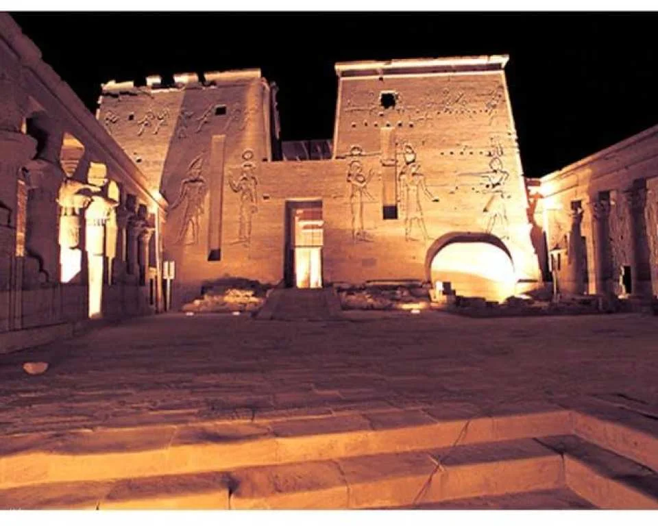 Sound and Light Show experience at Philae Temple from Aswan