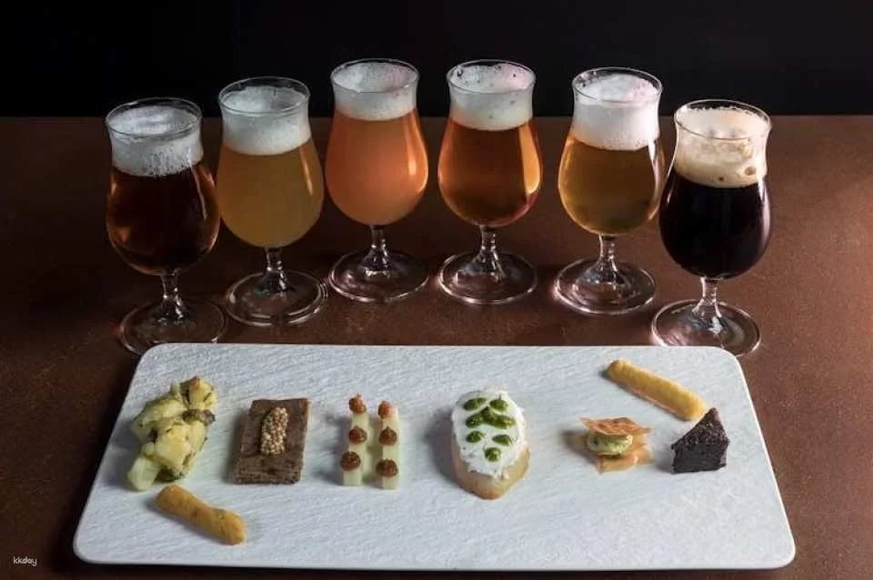 Ftelos brewery private beer tasting and small-group tour in Santorini