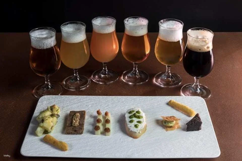 Ftelos brewery private beer tasting and small-group tour in Santorini