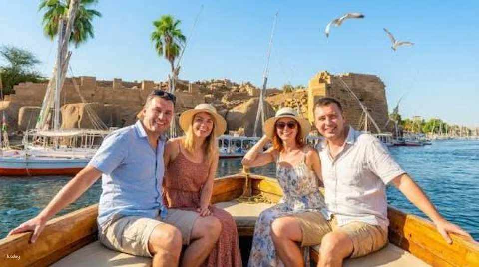 Felucca tour of Aswan landmarks including Nubian lunch