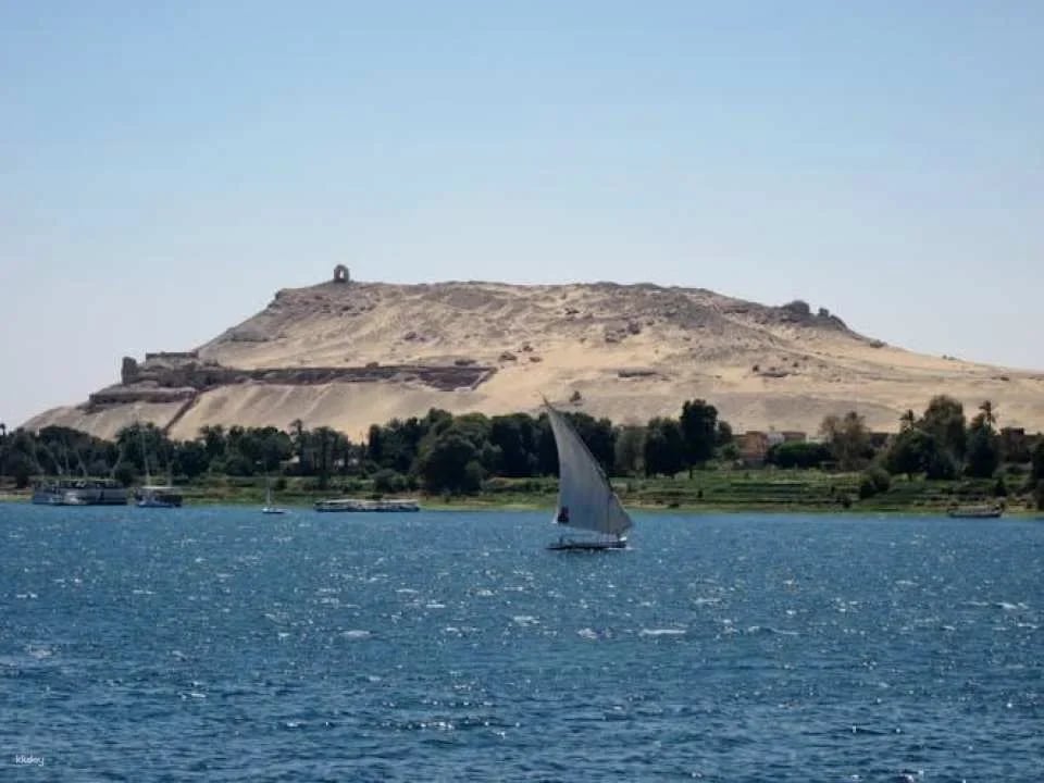 Felucca tour of Aswan landmarks including Nubian lunch