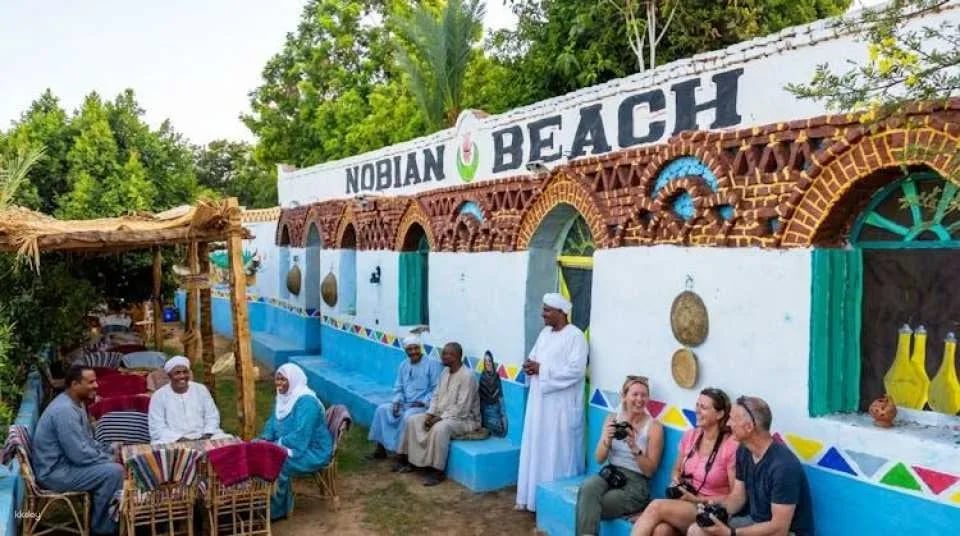 Felucca tour of Aswan landmarks including Nubian lunch
