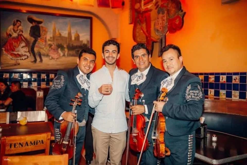 Mexico City night tour with taqueria visit and mariachi performance