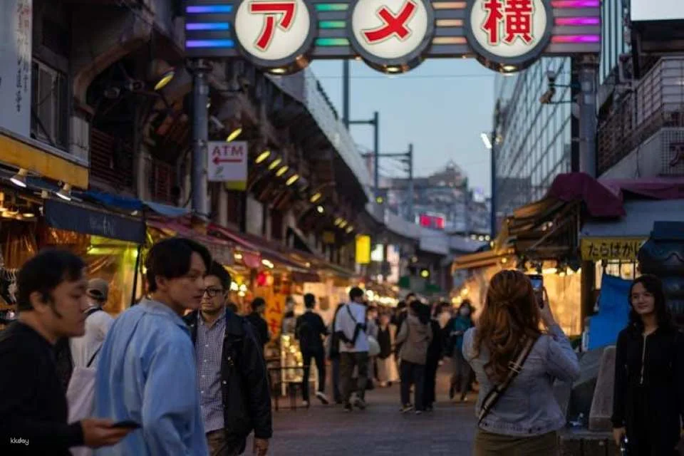 Guided Bar Hopping Night Tour in Ueno with Food and Drinks