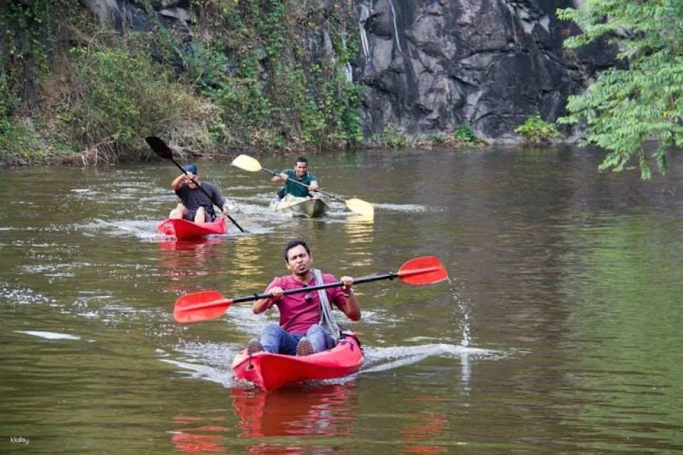 ATV bike adventure with hiking and kayaking