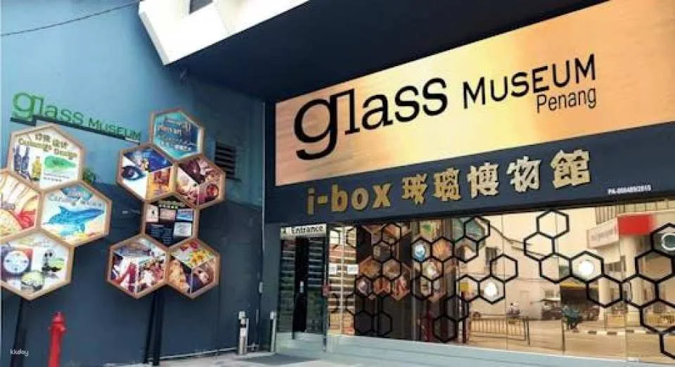 Entrance ticket to Penang Glass Museum with souvenir