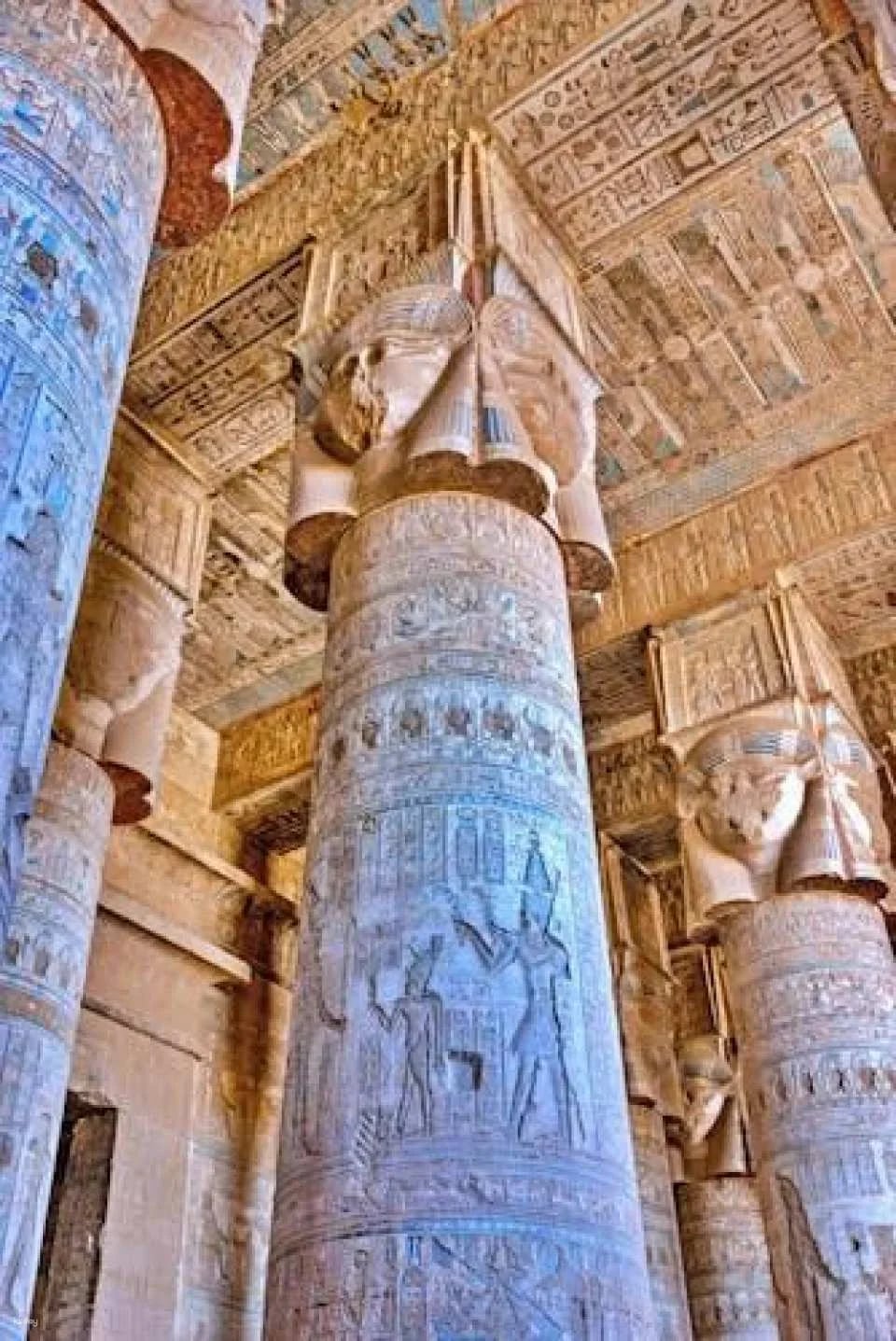 Dendera Temple,Valley of Kings,felucca cruise and lunch from Hurghada
