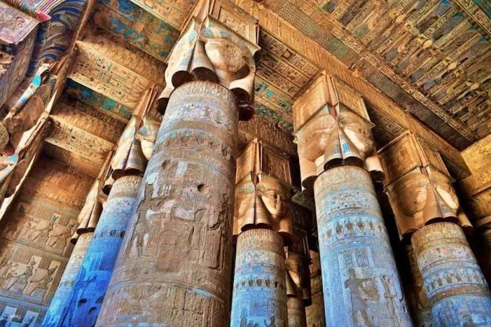 Dendera Temple,Valley of Kings,felucca cruise and lunch from Hurghada