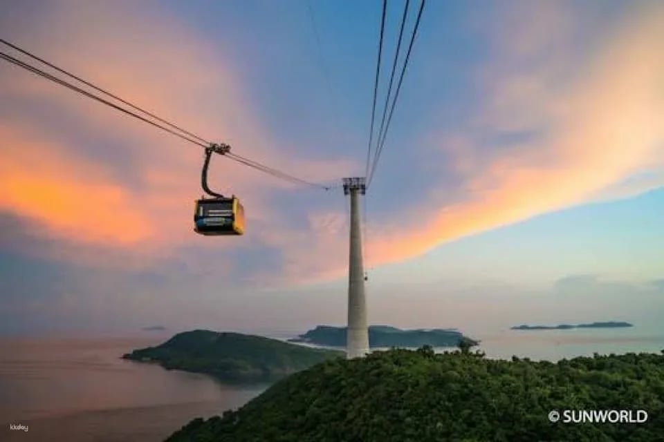 Hon Thom Cable Car and Aquatopia Water Park Entrance Ticket