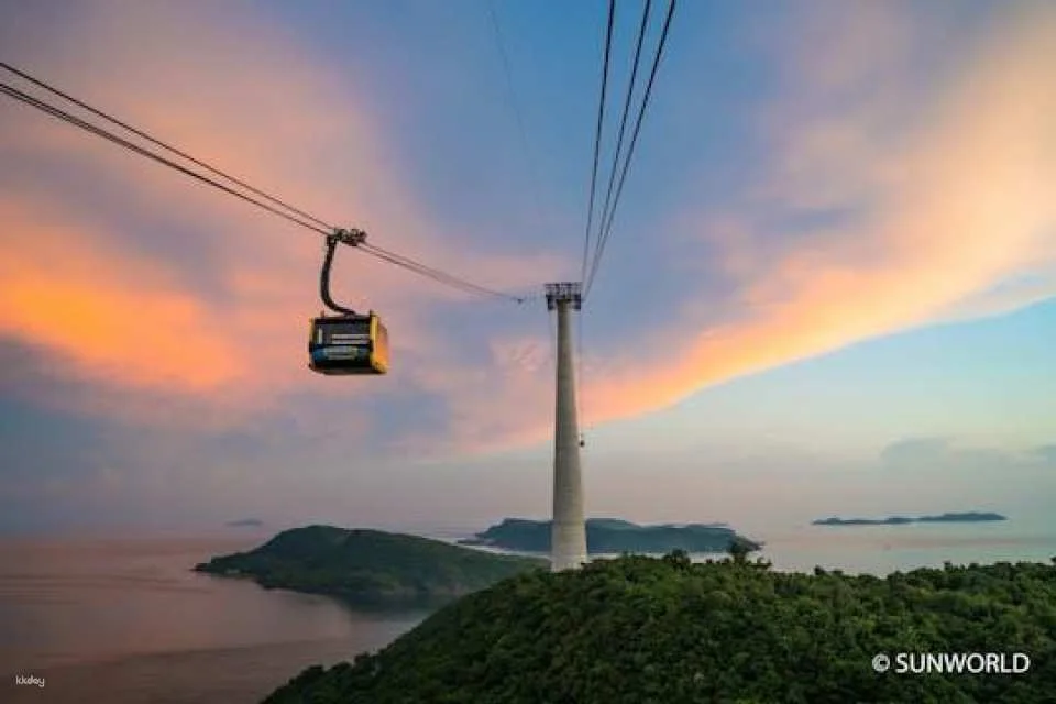 Hon Thom Cable Car and Aquatopia Water Park Entrance Ticket
