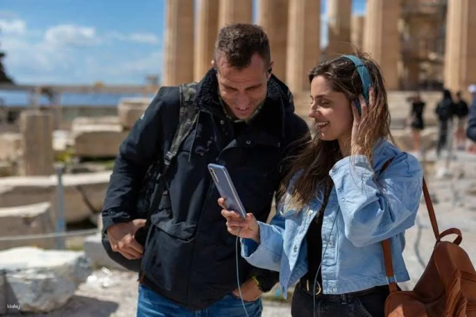 Acropolis of Athens Self-Guided Audiovisual Tour with 3D Models