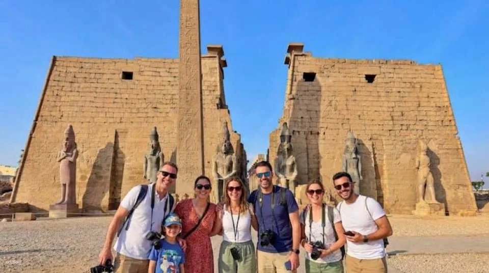 Luxor hidden gems, nobles' tombs, temples and felucca from Hurghada