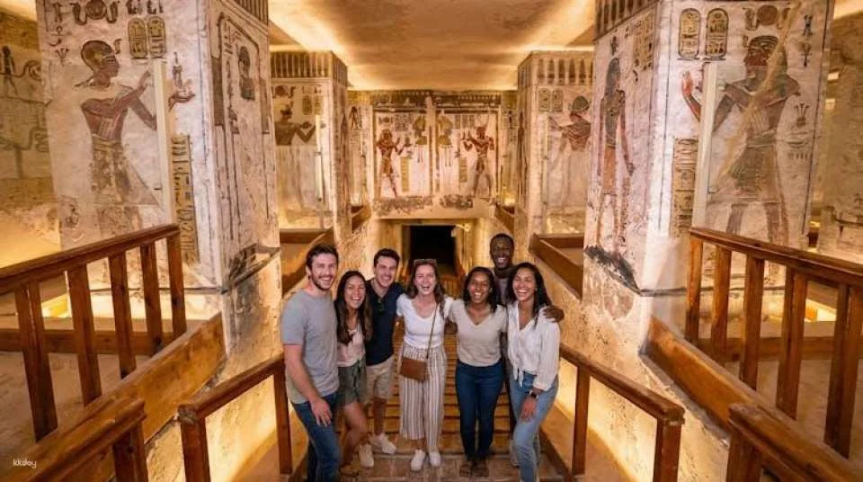 Luxor hidden gems, nobles' tombs, temples and felucca from Hurghada