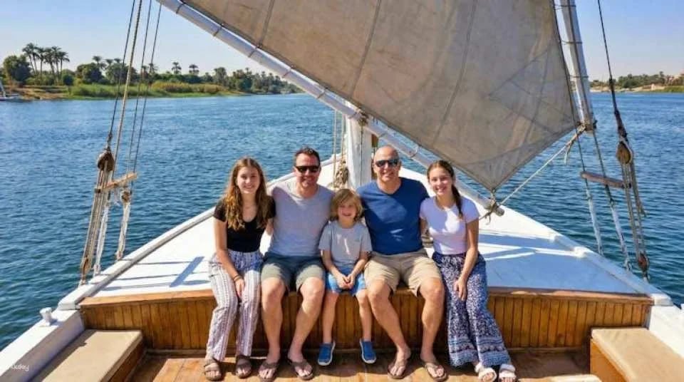 Luxor hidden gems, nobles' tombs, temples and felucca from Hurghada