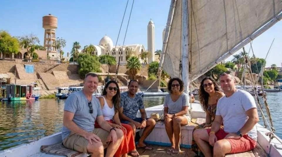 Luxor hidden gems, nobles' tombs, temples and felucca from Hurghada