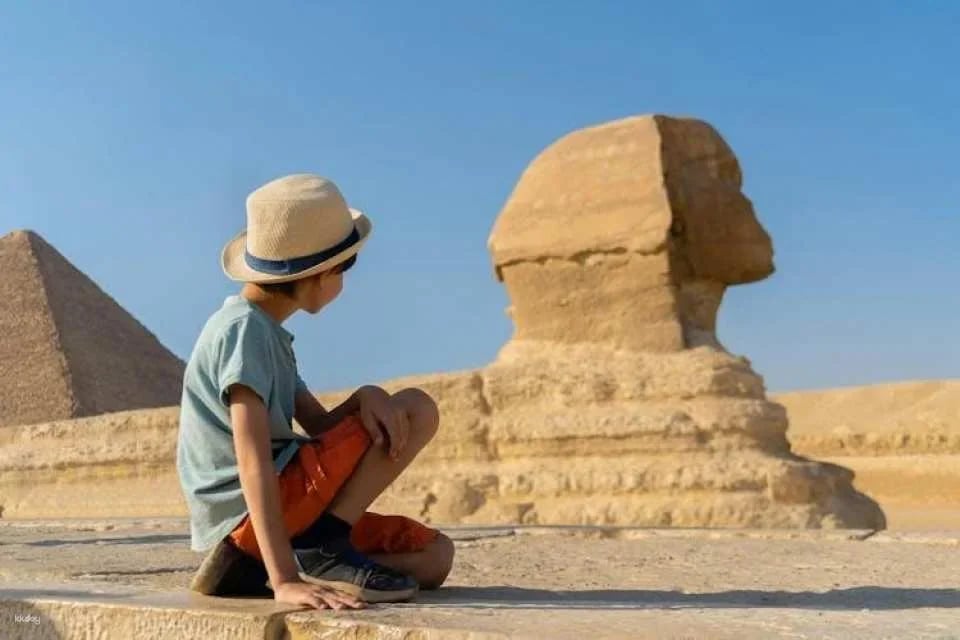 New Grand Museum with Giza Pyramids and Great Sphinx tour from Dahab
