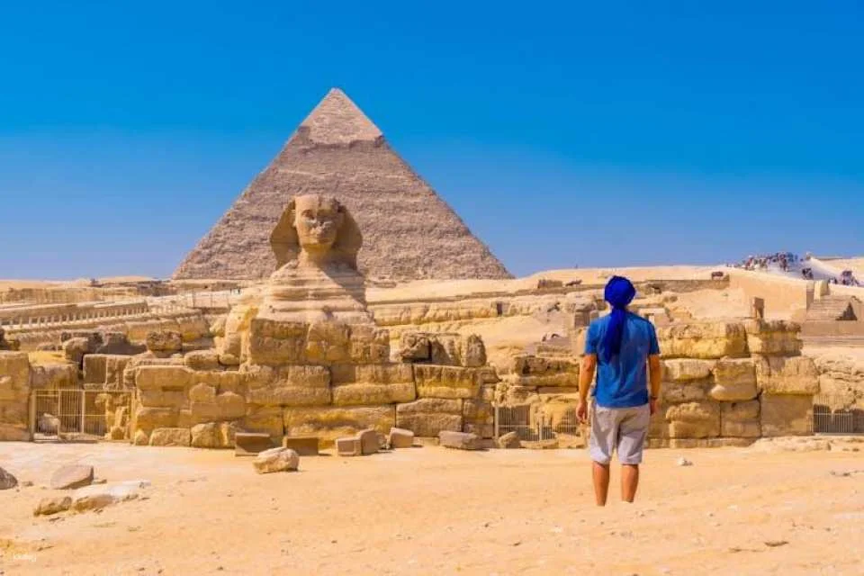 New Grand Museum with Giza Pyramids and Great Sphinx tour from Dahab