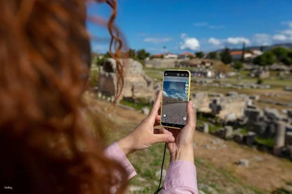 Ancient Corinth Self-Guided Audiovisual Tour with 3D Models