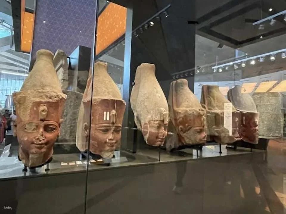 New Grand Museum, Giza Pyramids and Sphinx from Dahab with flights