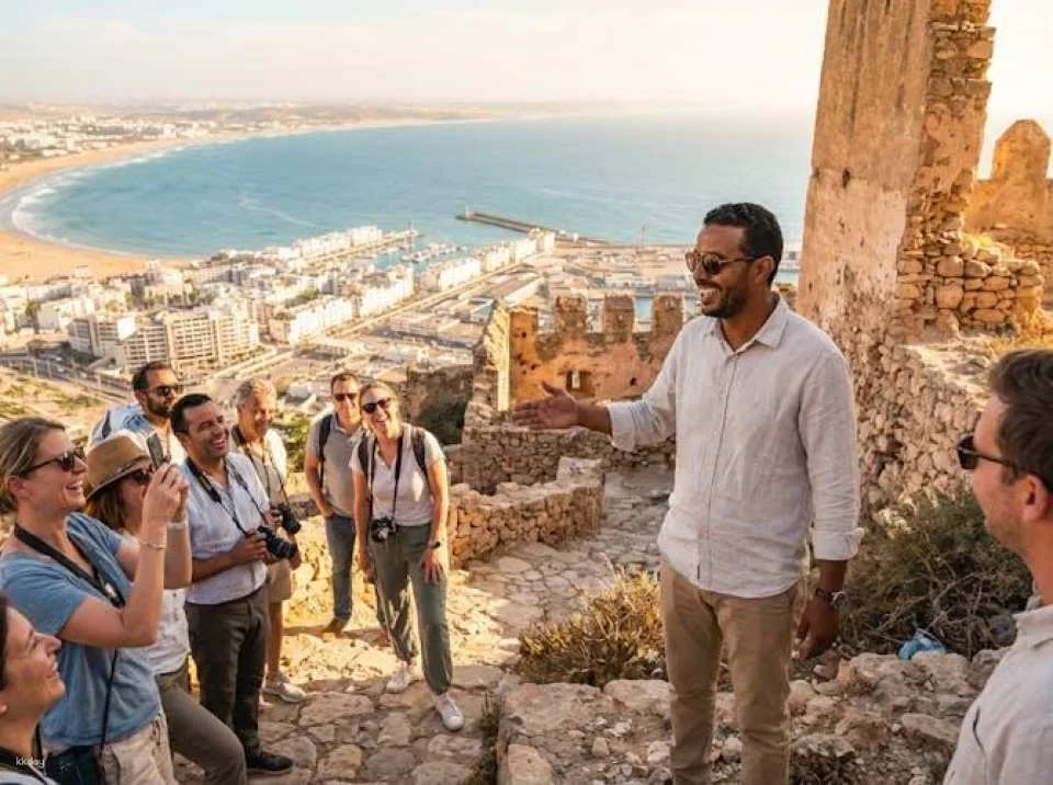 Private Agadir Tour with VIP Cable Car Ride and Kasbah Oufella Visit