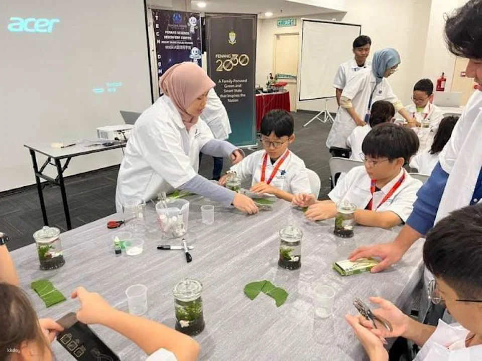 Tech Dome Penang entrance ticket to interactive science galleries