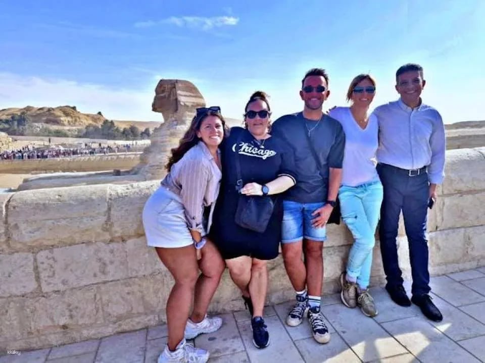 The New Museum and Giza Pyramids with lunch from Matrouh and Alamain