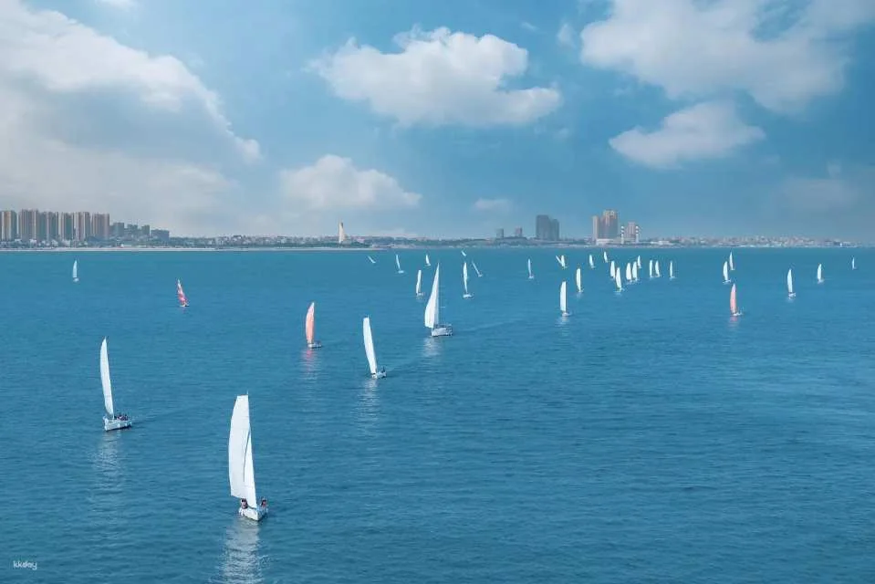 Xiamen Sailing Experience (Sailing and Surfing + Free Upgrade to a Sailing Boat + Accident Insurance Included + Free Glasses + Waterproof Bag + Sun Protection Arms)