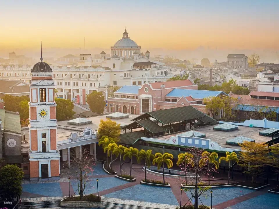 A Century-Old Hometown of Overseas Chinese | Chikan Overseas Chinese Ancient Town, Guangzhou (A one-stop scenic area combining Chinese and Western architectural styles, ancient arcade buildings, performance venues, restaurants, accommodations, and shopping)