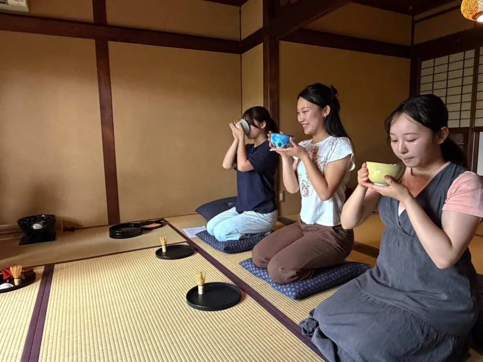 Tea Ceremony, Calligraphy in 150 year old Kyoto Machiya with Kamogawa View