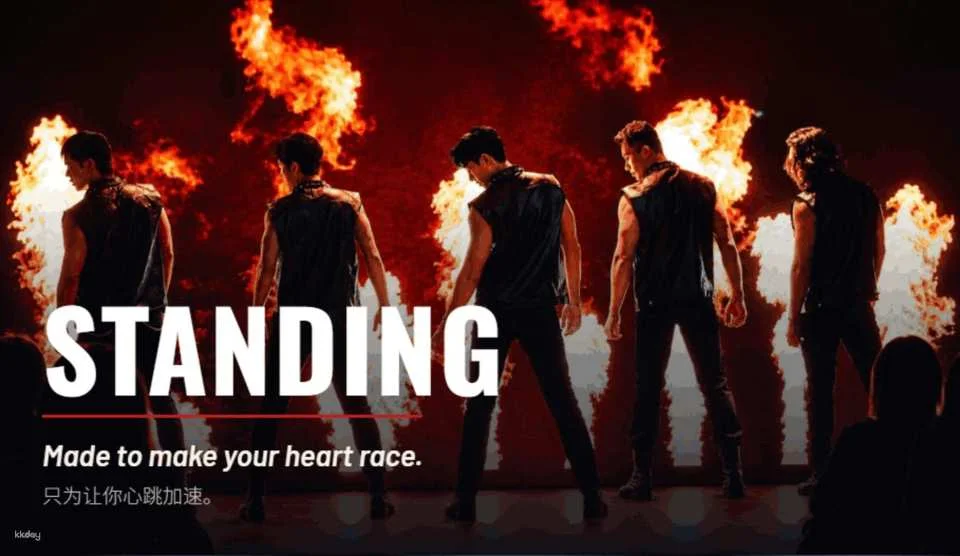 [Sexy Men Standing] Show Musical Ticket in Seoul (Female Guests Only)